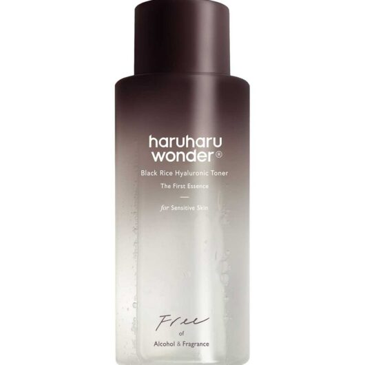 HaruHaru Wonder Black Rice Hyaluronic Toner For Sensitive Skin Free Of Alcohol Fragrance 150ml