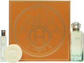 Hermès Un Jardin Sur Le Nil Gift Set 100ml EDT + 15ml EDT + 50g Soap