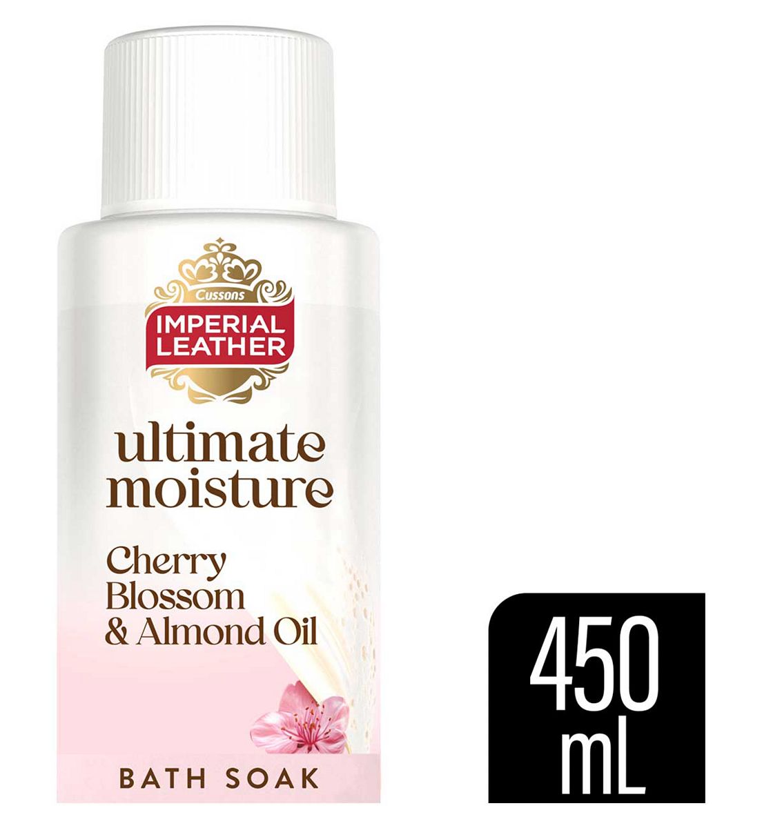 Imperial Leather Ultimate Moisture Foaming Bath Soak Cherry And Almond Oil 450ml