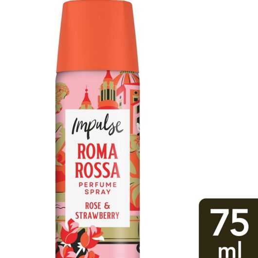 Impulse Roma Rossa Body Spray Italian Edit Collection 75ml