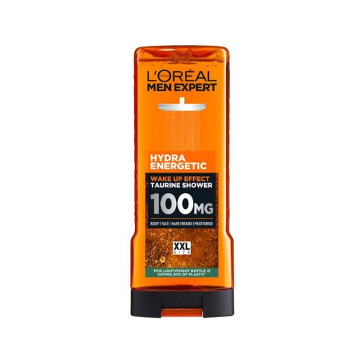 L'Oreal Men Expert L'oréal Men Expert Hydra Energetic 3-In-1 Shower Gel Large Xl, For Body, Face, Hair 400ml