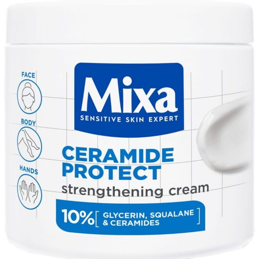 Mixa Body Cream, Ceramide Protect Strengthening 400ml