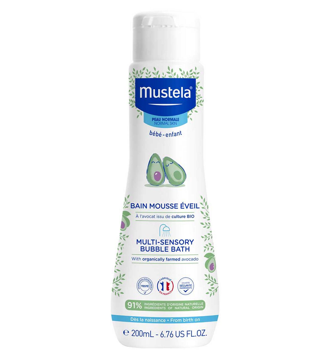 Mustela Multi-Sensory Bubble Bath200 ml