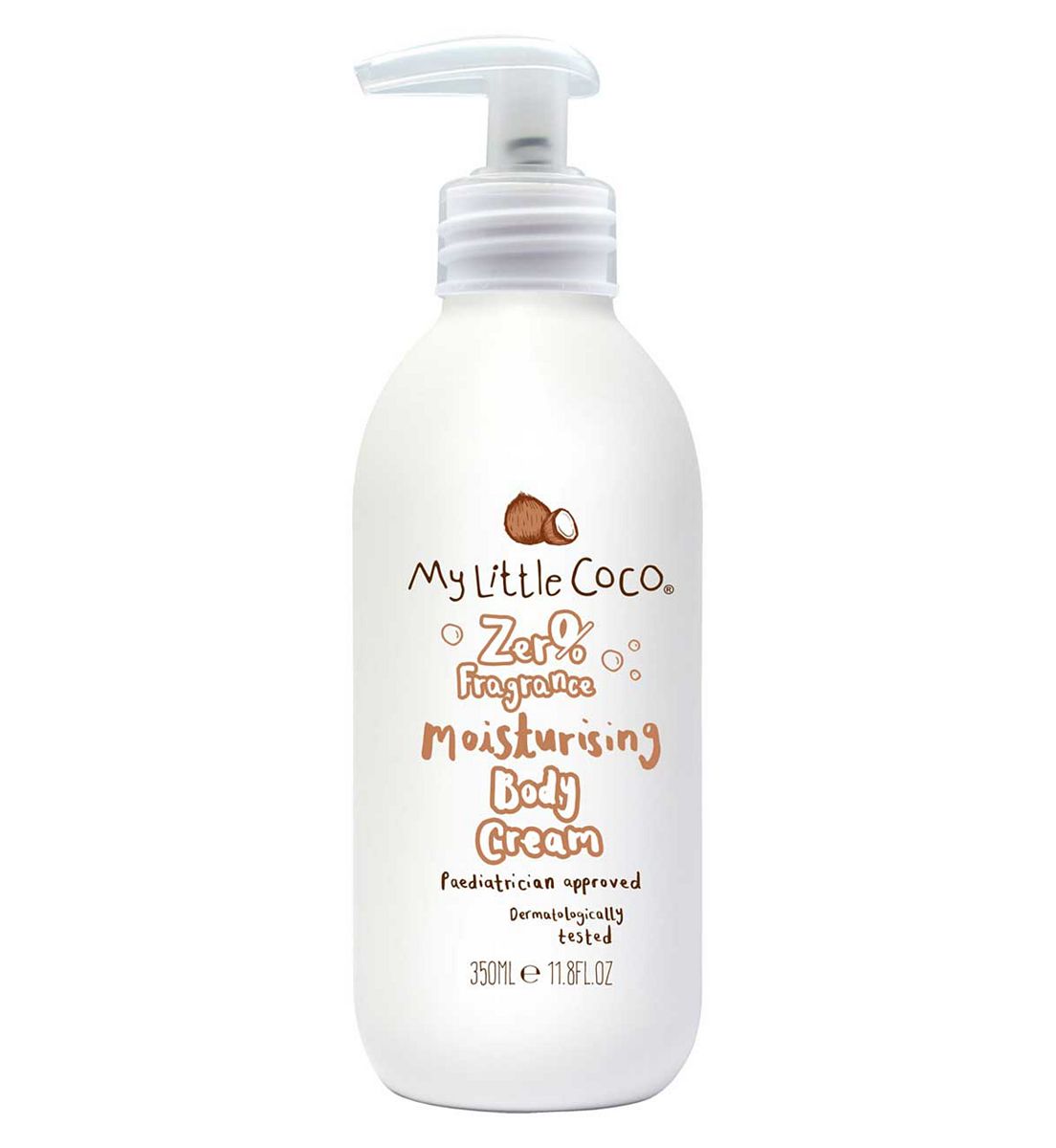 My Little Coco Zero Fragrance Moisturising Body Cream 350ml