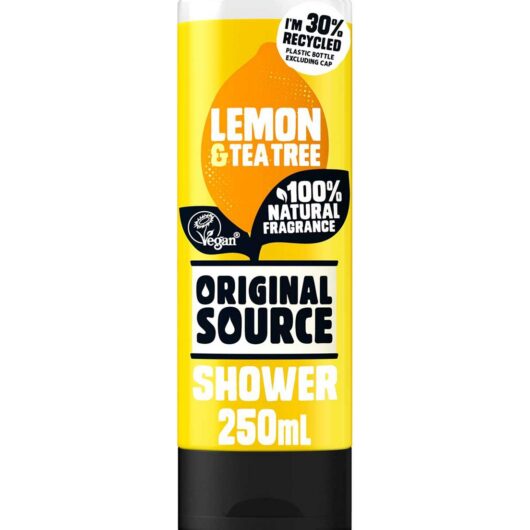 Original Source Lemon And Tea Tree Shower Gel Body Wash250 ml, 250ml