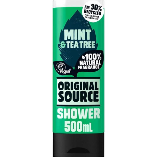 Original Source Mint And Tea Tree Shower Gel Body Wash 500ml