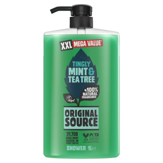 Original Source Shower Gel Mint & Tea Tree 1L