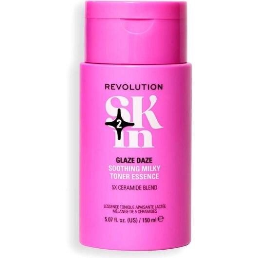 Revolution Skin Glaze Daze Ceramide Soothing Milky Toner Essence