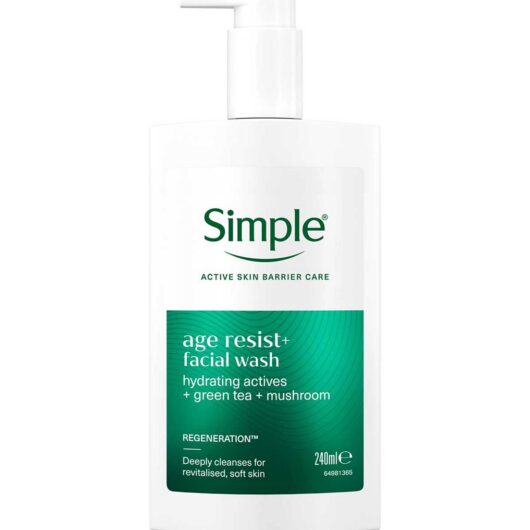 Simple Age Resist+ Cleanser 240ml