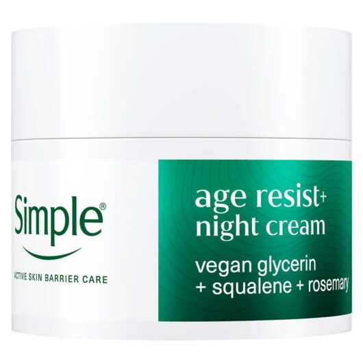 Simple Age Resist+ Night Cream 50ml