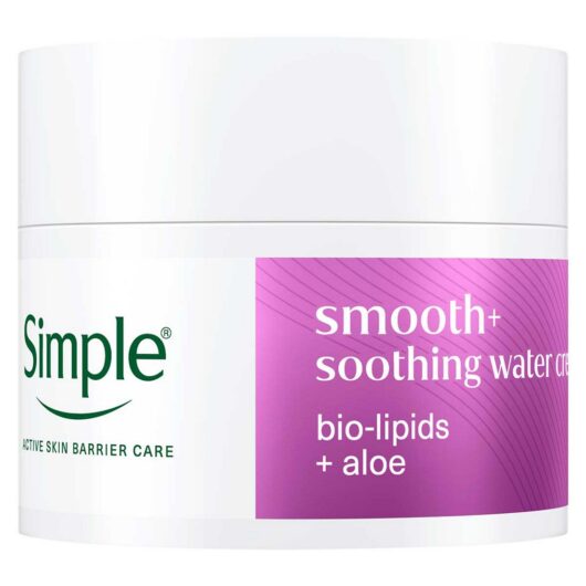 Simple Face Cream Soothing Water 50ml