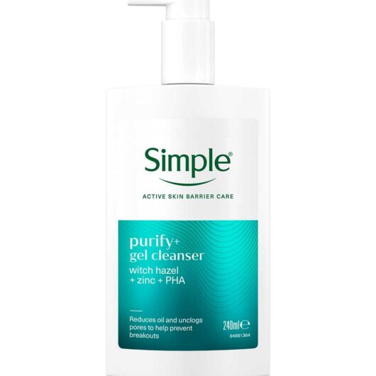 Simple Purify+ Gel Cleanser 240ml