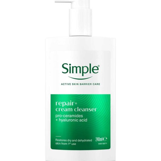 Simple Repair+ Cream Cleanser 240ml