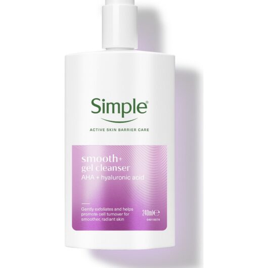 Simple Smoothing Gel Cleanser For Sensitive Skin 240ml