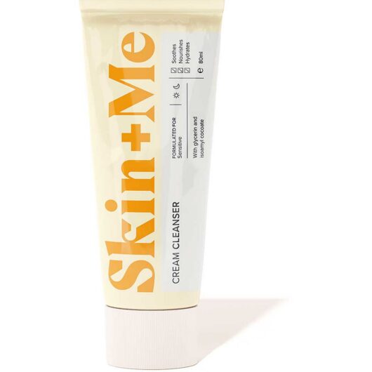 Skin + Me Cream Cleanser For Sensitive Skin With Glycerin And Isoamyl Cocoate 80ml