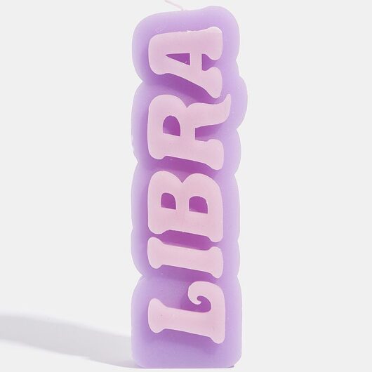 Skinnydip Libra Star Sign Candle