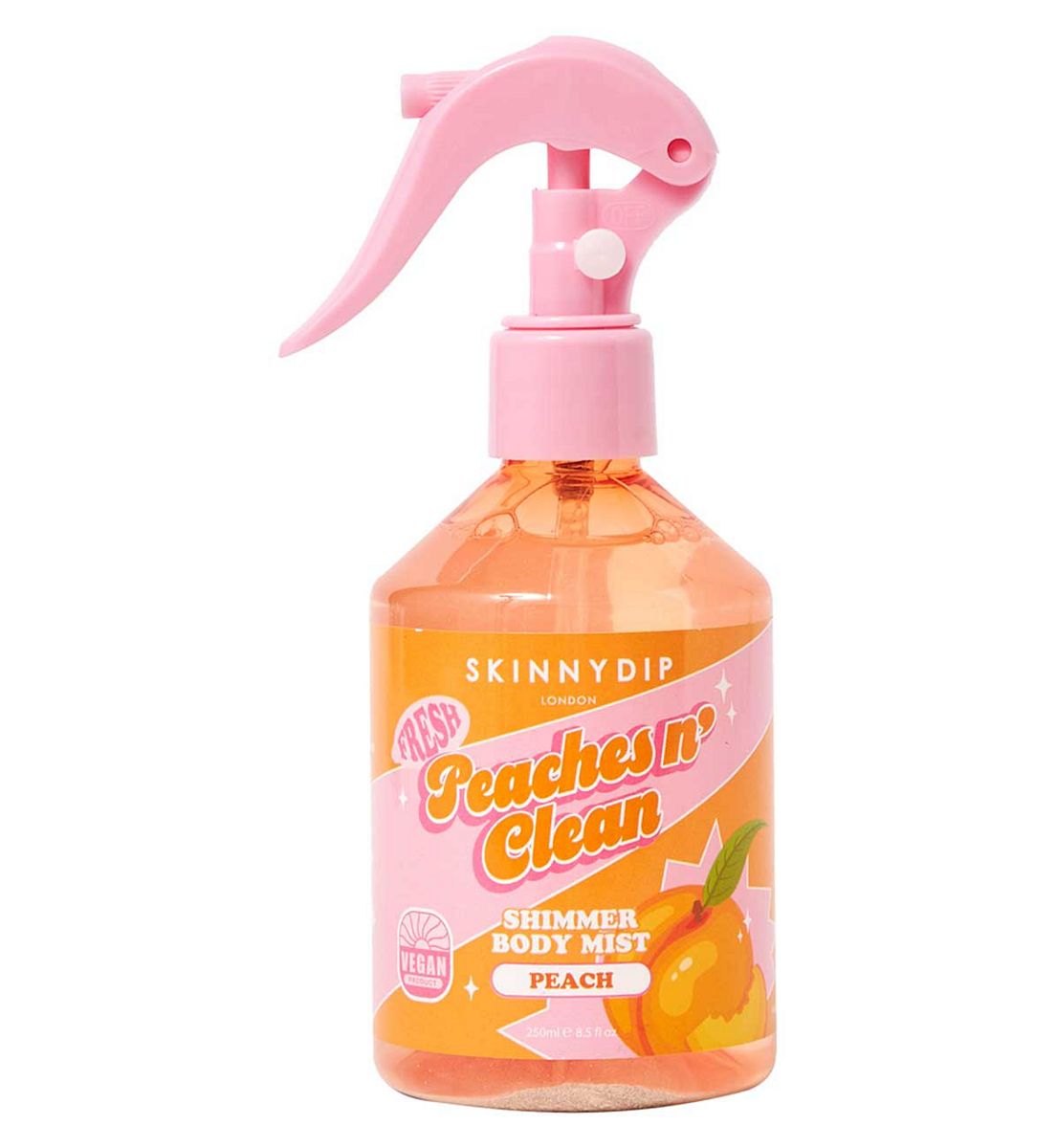 Skinnydip London Supermarket Peach Body Mist250 ml, 250ml