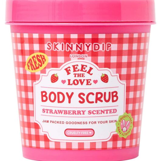 Skinnydip London Supermarket Strawberry Body Scrub 270g