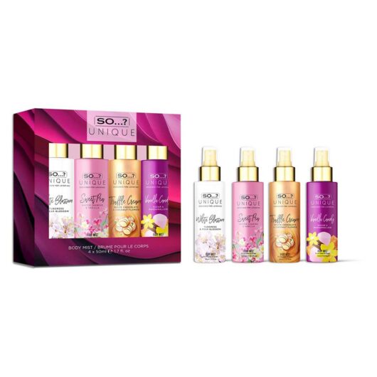 So...? So...? Unique Mini Mist Set 4 X 50ml
