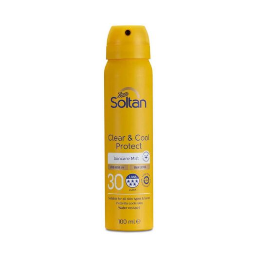 Soltan Clear & Cool Protect Suncare Mist Spf30 100ml