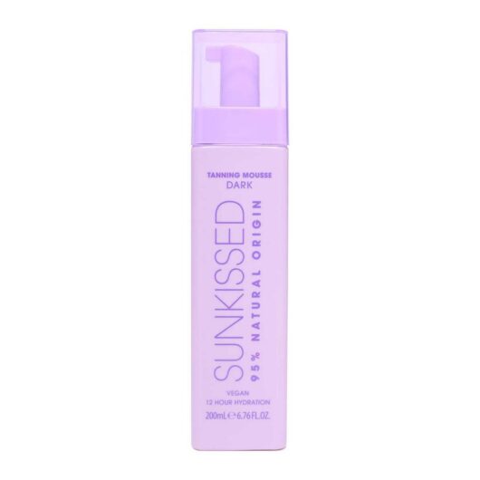 Sunkissed Hydroglow Tanning Mousse Dark200 ml, 200ml