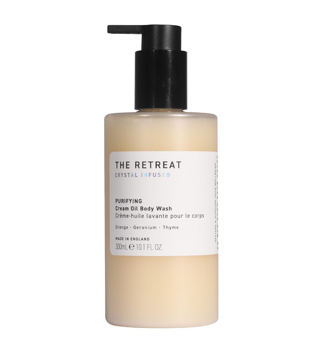 THE RETREAT Purifying Cream Oil Body Wash 300ml