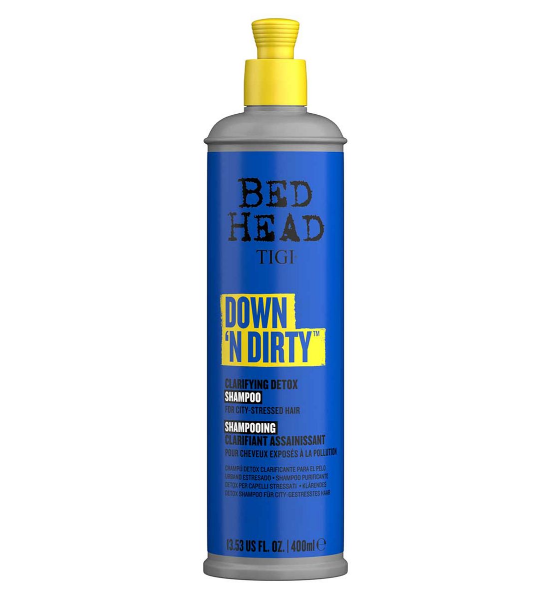 TIGI Bed Head By Down N' Dirty Clarifying Detox Shampoo 400ml
