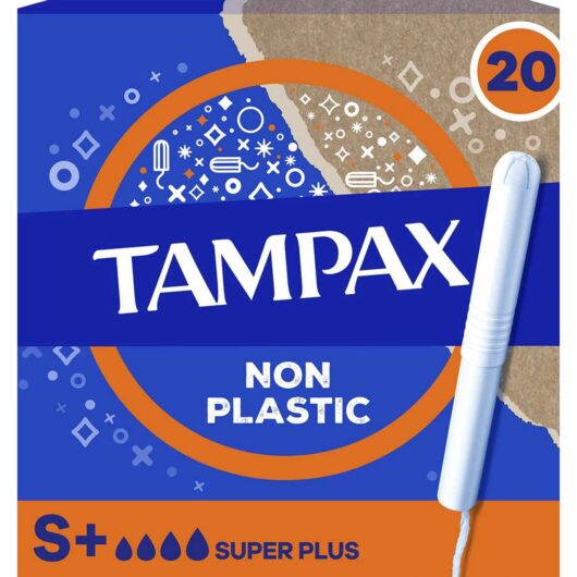 Tampax Super Plus Tampons With Applicator 20X