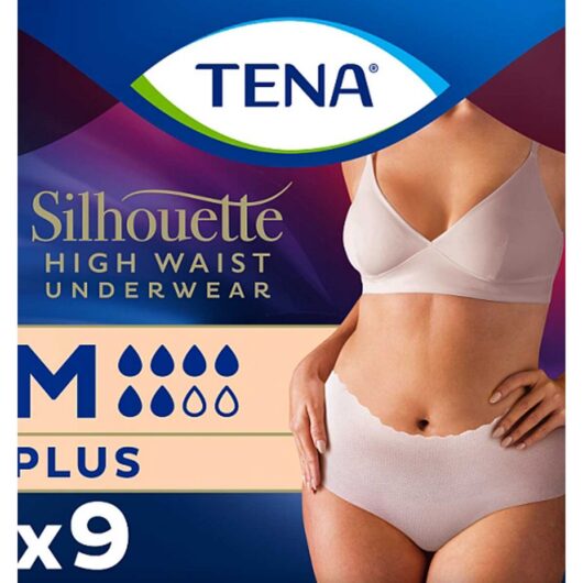 Tena Silhouette Incontinence Pants Plus Medium High Waist Cream 9S