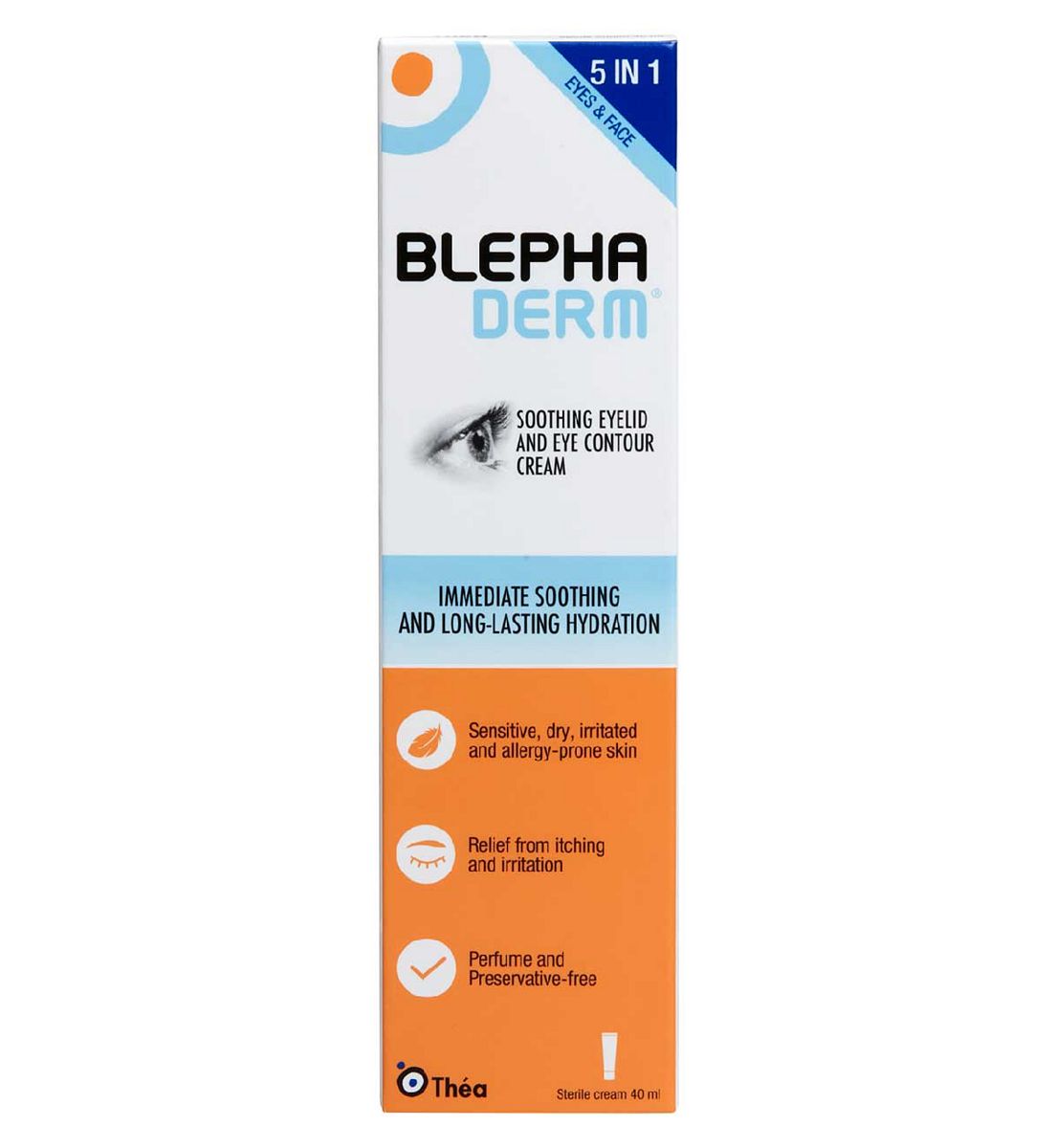 Thea Blephaderm Soothing Eyelid And Eye Contour Cream 40ml