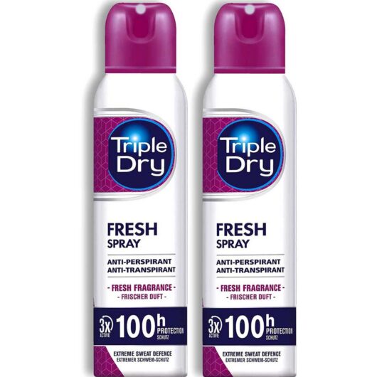Triple Dry Fresh Fragrance Anti- Perspirant 150Ml 100Hr