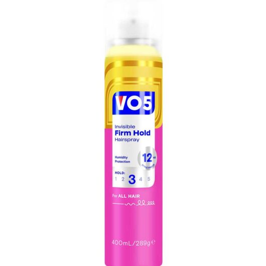 VO5 Invisible Firm Hold Hairspray 400ml