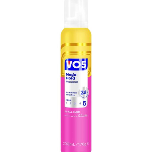 VO5 Mega Hold Hair Mousse200 ml, 200ml