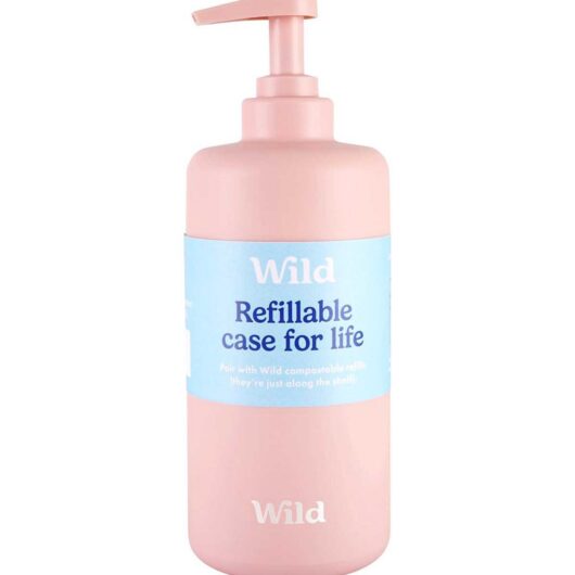 Wild Rose Refillable Body Care Bottle