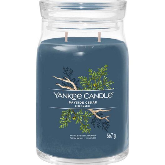 Yankee Candle Signature Large Jar Bayside Cedar