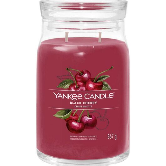 Yankee Candle Signature Large Jar Black Cherry