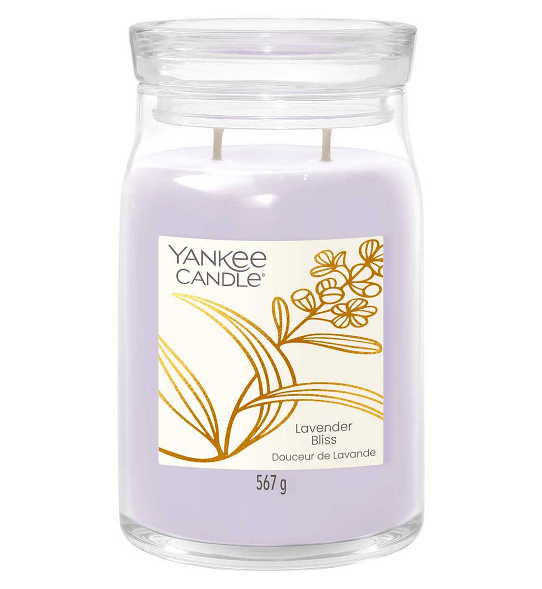Yankee Candle Signature Large Jar Candle Lavender Bliss 567g