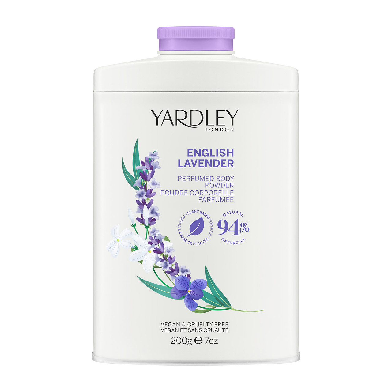 Yardley English Lavender Perfumed Powder 200g