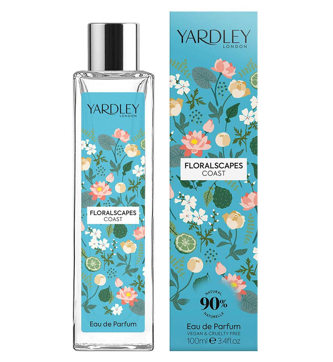 Yardley Floralscapes Coast Eau De Parfum 100ml