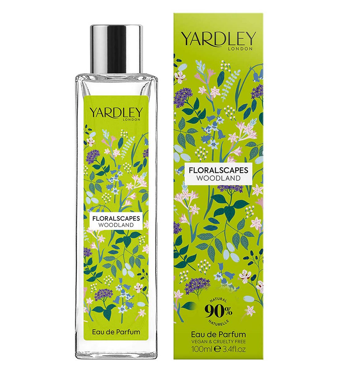 Yardley Floralscapes Woodland Eau De Parfum 100ml