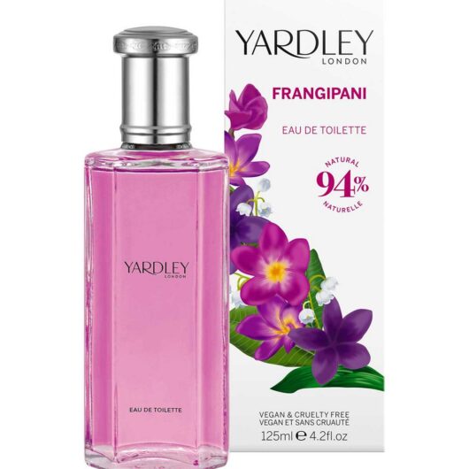Yardley Frangipani Eau De Toilette 125ml