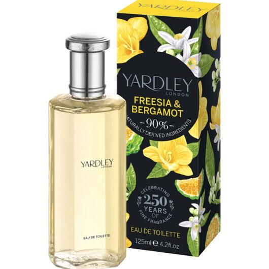 Yardley Freesia & Bergamot Edt 125ml