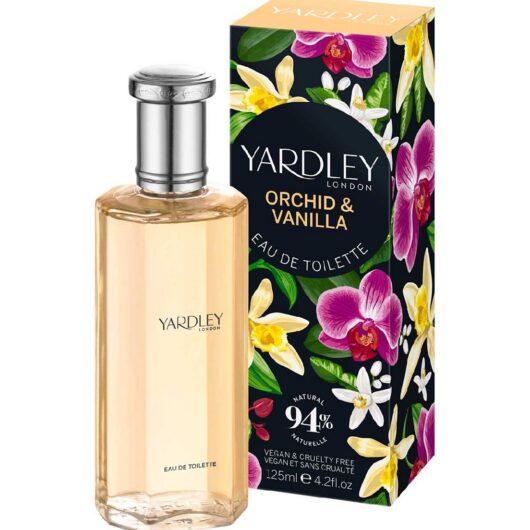 Yardley Orchid And Vanilla Eau De Toilette 125ml