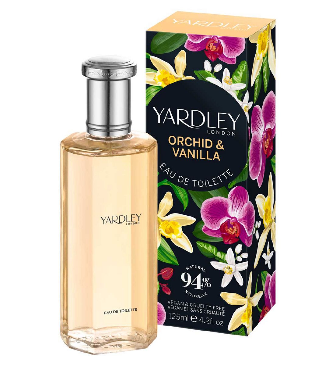 Yardley Orchid And Vanilla Eau De Toilette 125ml