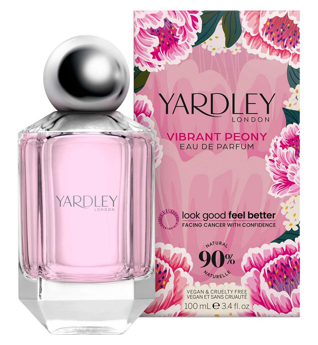 Yardley Vibrant Peony Eau De Parfum 100ml